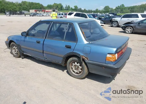 1991 Honda Civic Dx z USA, uszkodzony, nr VIN 1HGED3649ML019481